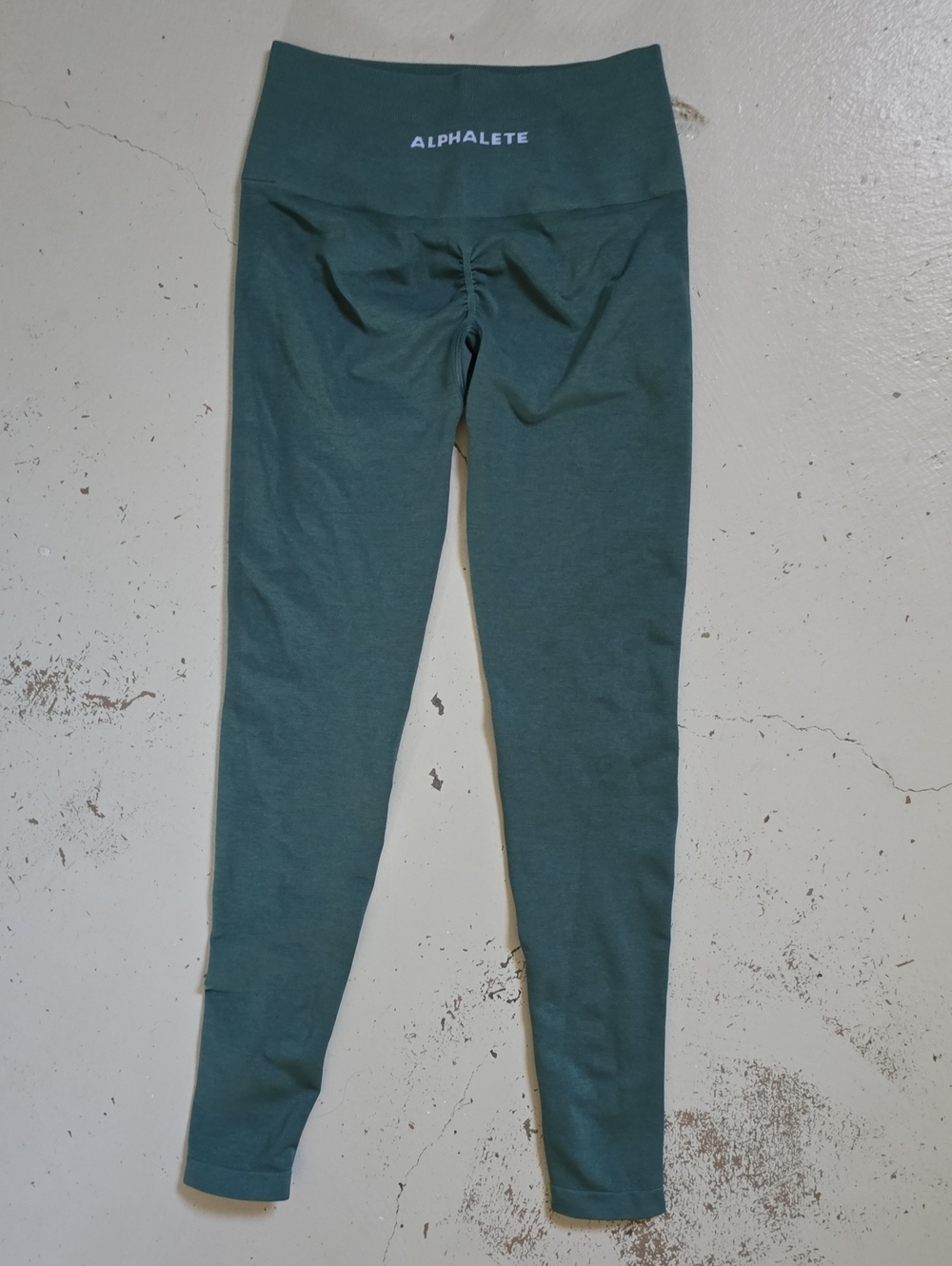 Alphalete Pump Midrise Legging Juniper Green Size Small